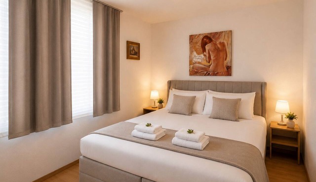 Comfortable vacation rental with a separate bedroom in Bad Rodach