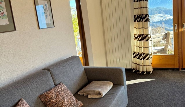 Cozy vacation apartment in Chalet Heide with a wonderful view of the Alps - Beatenberg