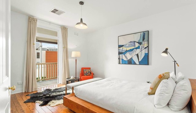 Eclectic Heritage Comfort with Terrace and Views