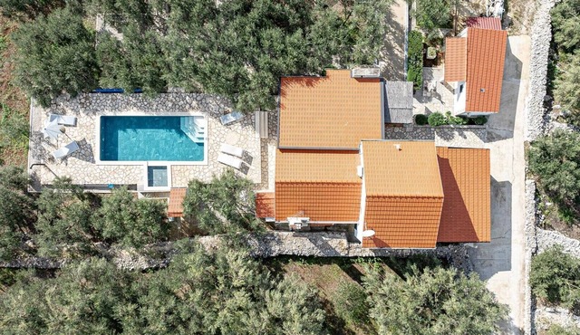 Holiday House Ivan with heated pool and jacuzzi