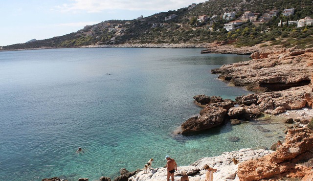 Luxury villa, overlooking the Aegean. Close to Athens. 7 bedrooms, 5 baths. in Marathonas