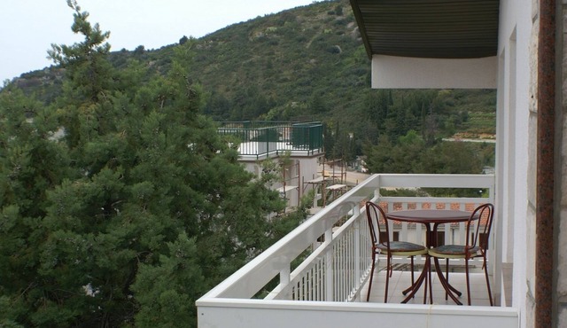 Studio flat with balcony and sea view Podaca, Makarska (AS-2617-d)