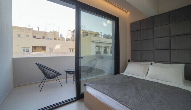 Stylish Space with Terrace | Piraeus Getaway in Athens