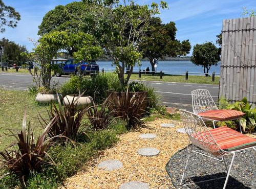 Unique lakefront glamping