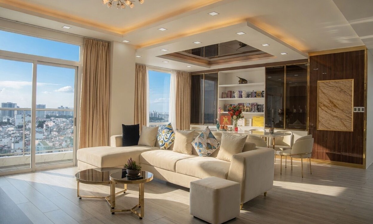 Phu Nhuan Apartment | The Crown Luxury 4BR Penthouse