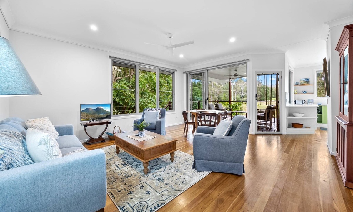 Ninderry Apartment | Quiet Ninderry Cottage with Peaceful Rural Outlook