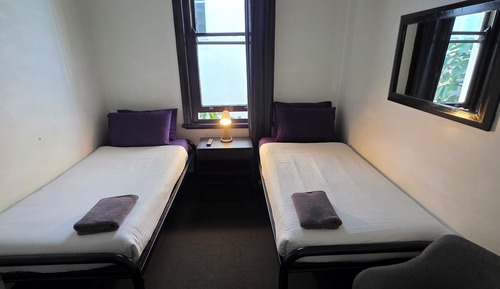 Twin Private Room (Shared Bathroom)