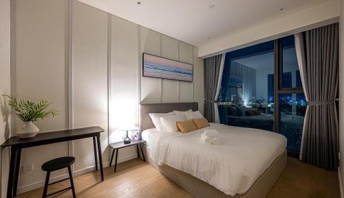Two-Bedroom Apartment with Balcony