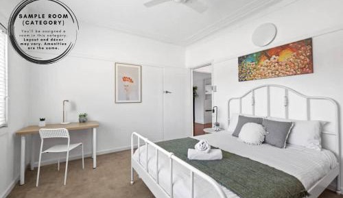 Queen Room with Shared Bathroom