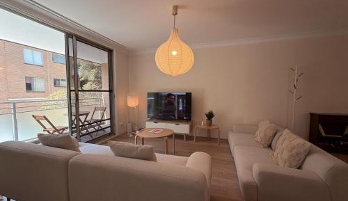 Two-Bedroom Apartment with Balcony