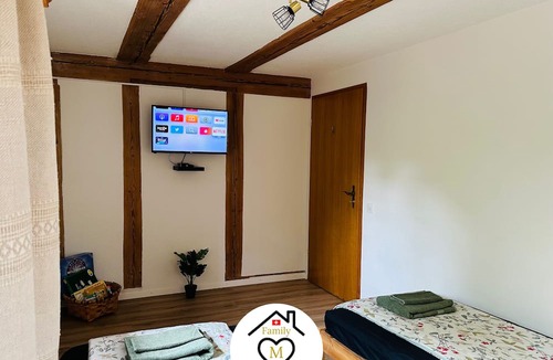Kappel Apartment | Family M Apartments 15 - Center of Switzerland - Retro - Fire place