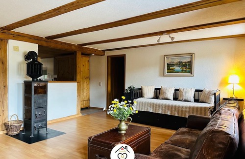 Kappel Apartment | Family M Apartments 15 - Center of Switzerland - Retro - Fire place