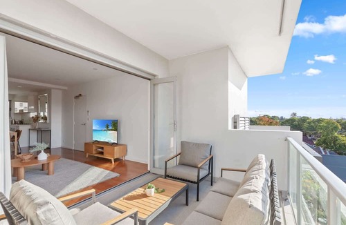 Five Dock Apartment | Bright 2-Bed Apartment with Balcony & Garage