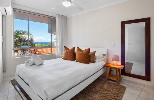 Sunshine Beach Apartment | Charming Mediterranean Villa Ocean Views & Pool