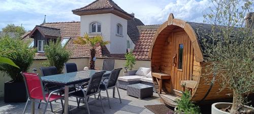 Roggwil Apartment | Privater 3-Zimmer-Gästebereich im Haus mit separatem Zugang nahe Langenthal