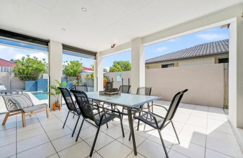 Caloundra West House | Sundara Place Coastal Home with Pool Near Beaches
