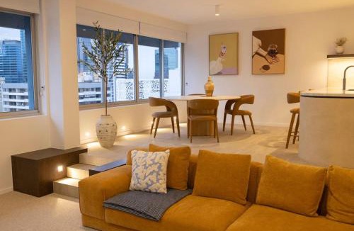 Spring Hill Apartment | Brisbane City Luxury 3BR- Skyhome Penthouse- Free Parking