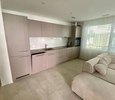 Muttenz Apartment | Moderne Wohnung mit Einrichtung
