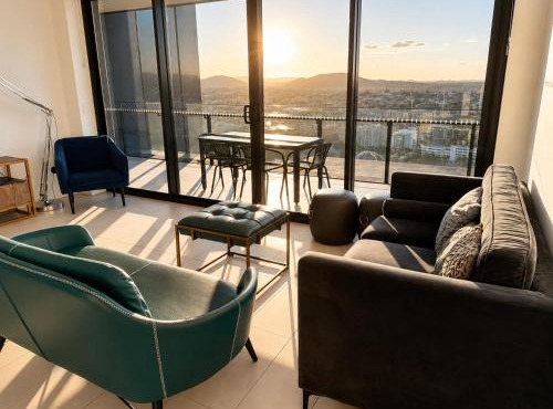 The Sunset Perch Panoramic River Escape